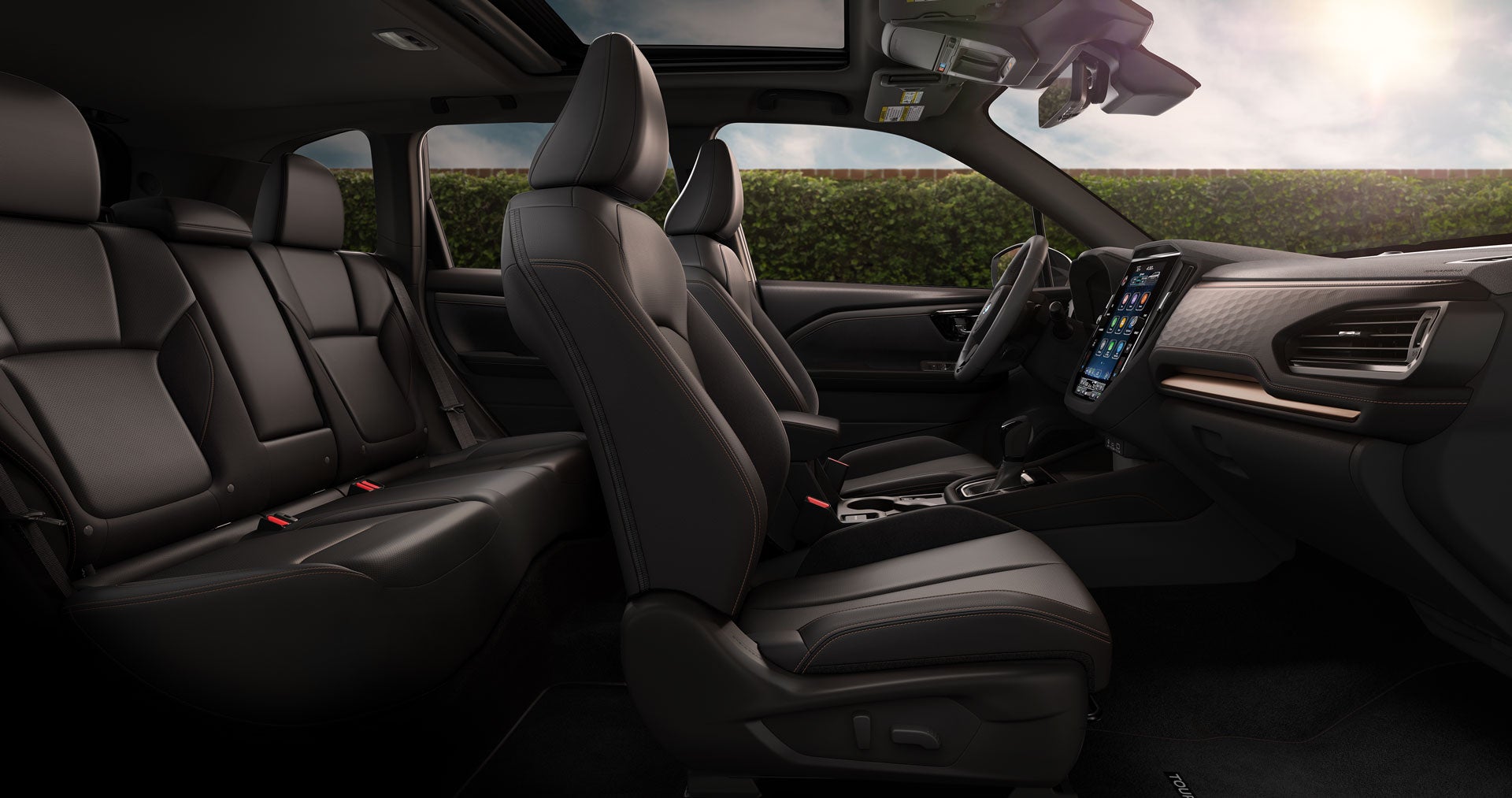 2025 Subaru Forester Touring Shown in Touring Black Leather